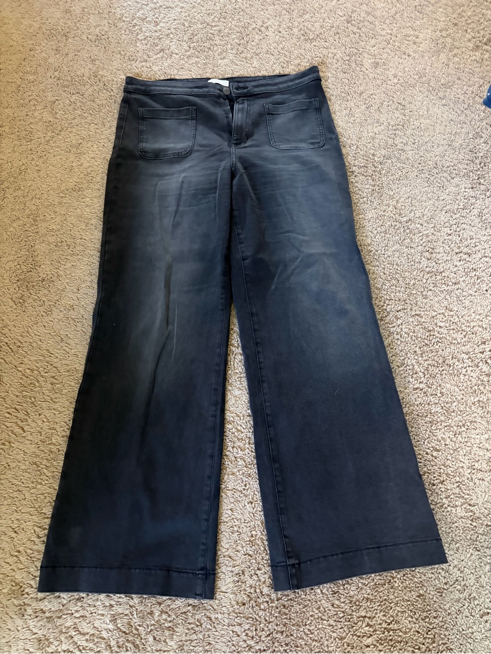 LC Lauren Conrad Black Wide-Leg Jeans
